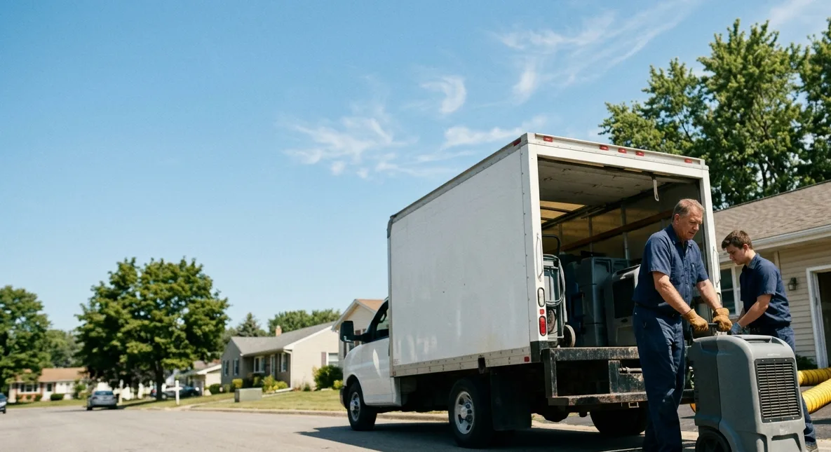 Water Damage Cleanup in Morristown, IN near me